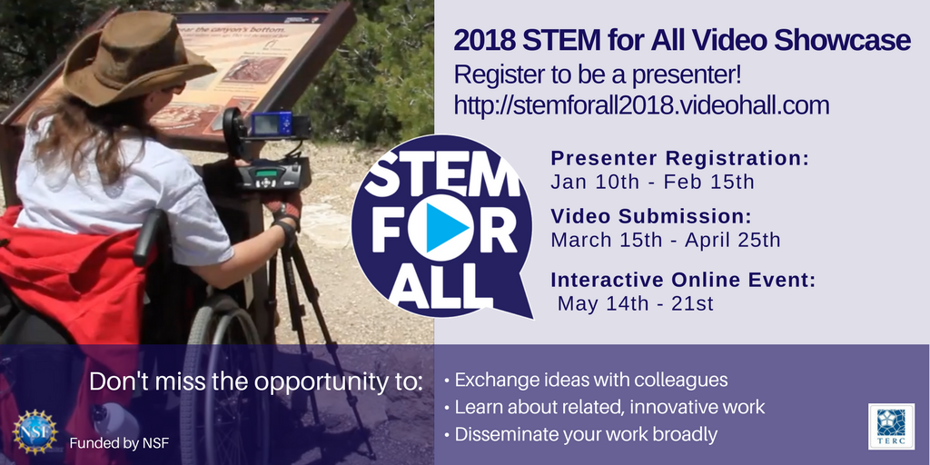 2018 STEM For All Video Showcase: Transforming the Educational Landscape